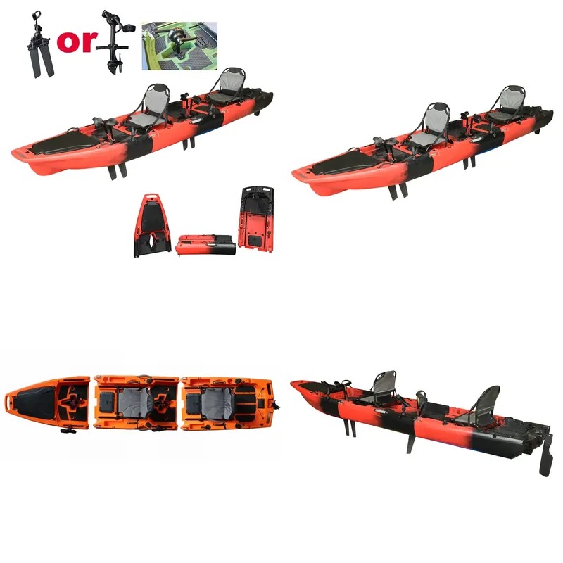 Fishing Kayak Pedal Drive - Caiaque de Pesca Modular de Plástico