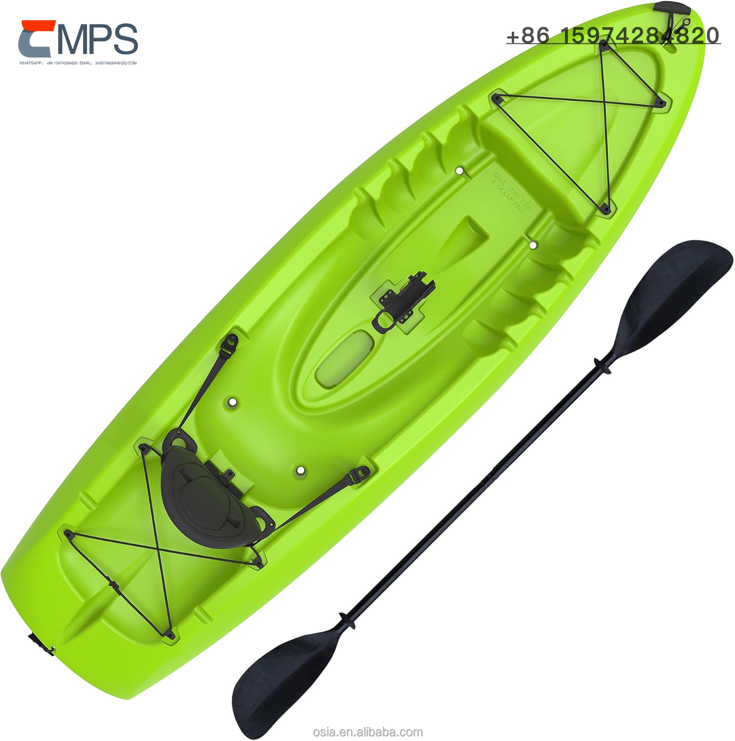 Fishing Kayak Sit In - Caiaque de Pesca de Plástico Rígido