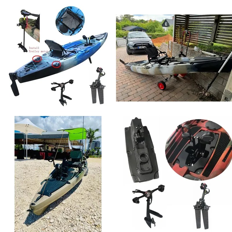 Fishing Kayak Seat - Motor Elétrico de Pedal Único para