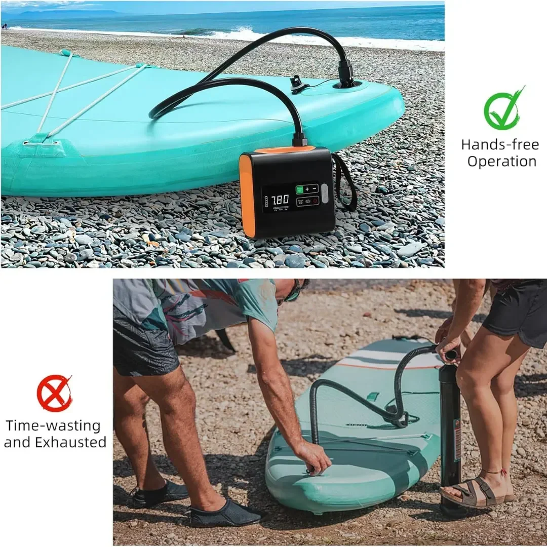 Bomba de Ar Portátil para Camp - Fishing Kayak Sit On Top avaliação e preço