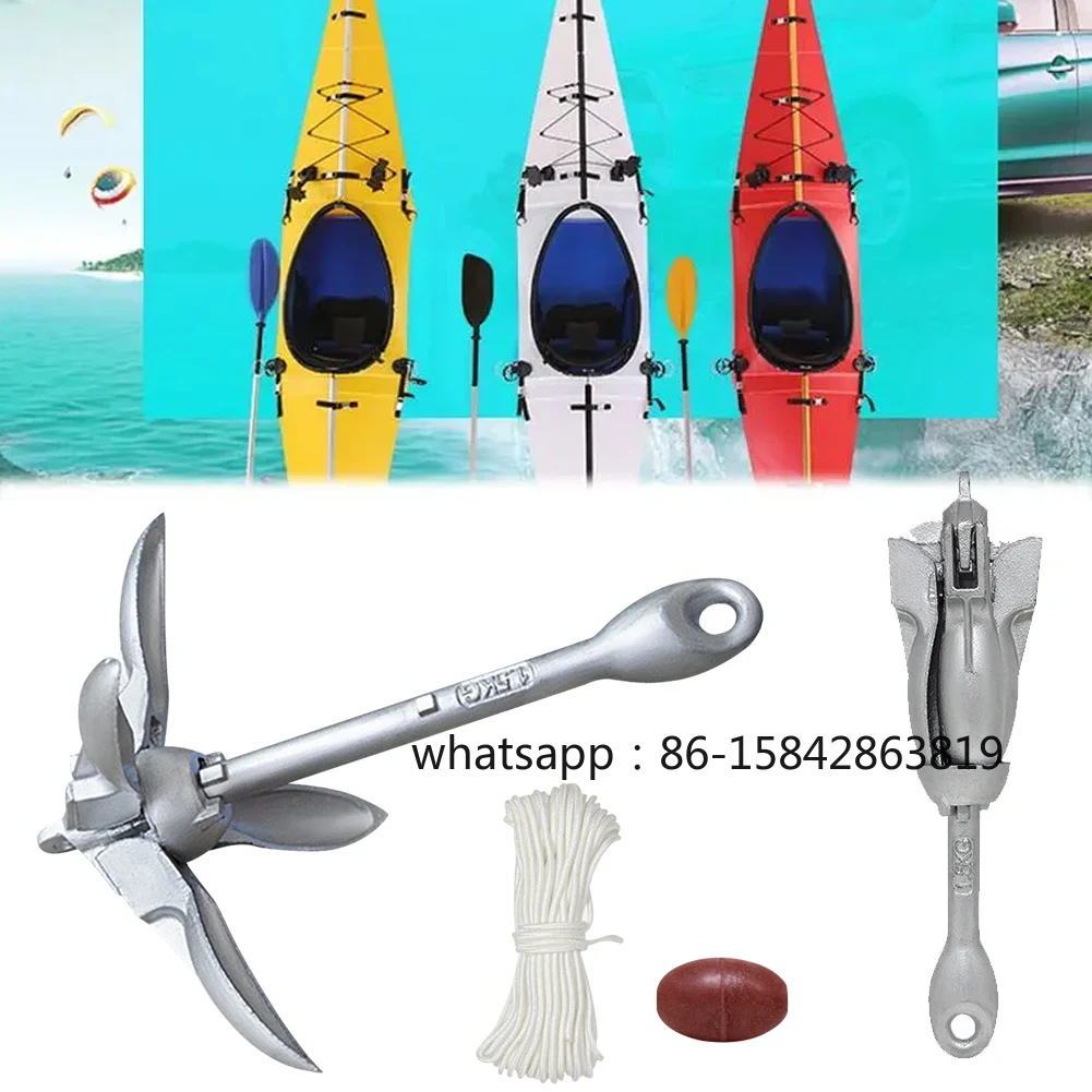 Âncora Dobrável de Aço Inoxidá - Fishing Kayak Anchor avaliação e preço