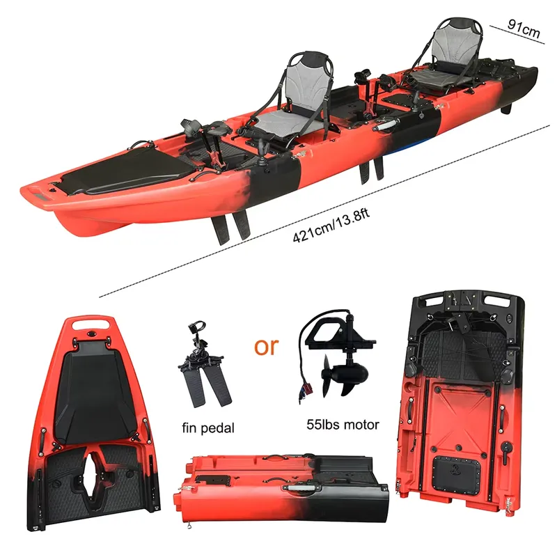Caiaque de Pesca com Pedal de  - Fishing Kayak Pedal Drive avaliação e preço