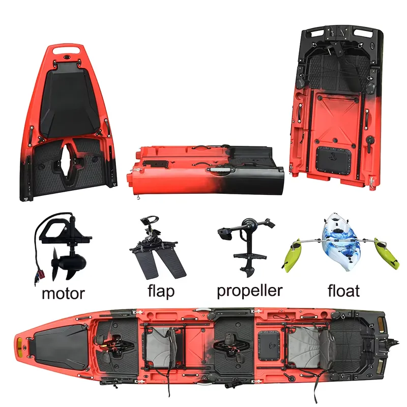 Caiaque de Pesca com Pedal de  - Fishing Kayak Pedal Drive avaliação e preço
