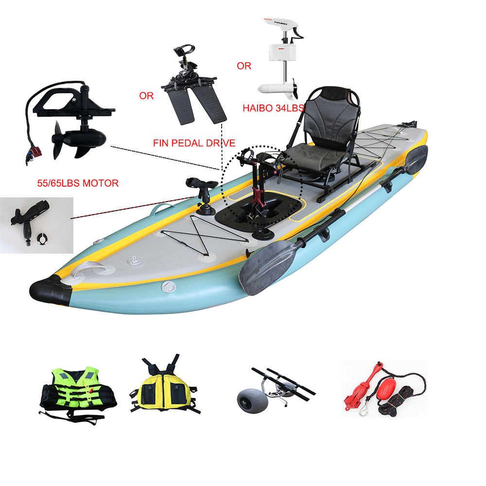 Caiaque de pesca inflável dobr - Fishing Kayak Sit In avaliação e preço