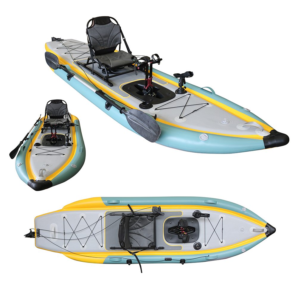 Caiaque de pesca inflável dobr - Fishing Kayak Sit In avaliação e preço
