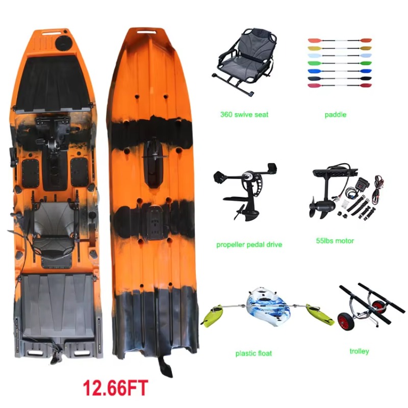 Caiaque Individual Vicking 12. - Fishing Kayak Trolling Motor avaliação e preço
