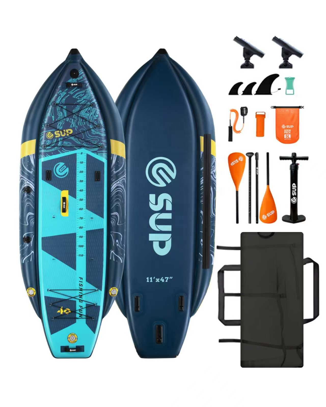 Caiaque Inflável para Pesca co - Fishing Kayak Pedal Drive avaliação e preço