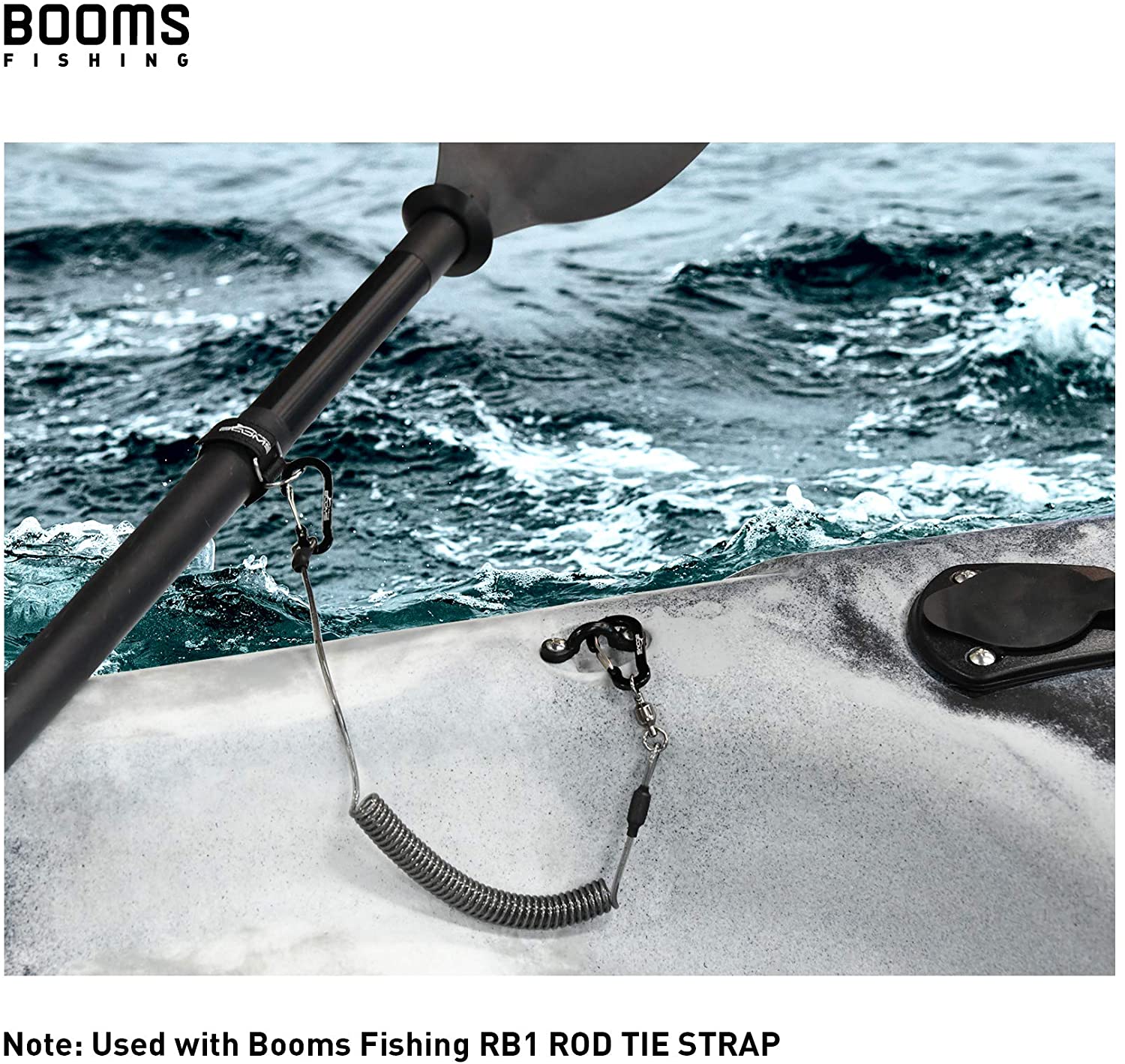 Booms pesca t02rb1 vara de pes - Fishing Kayak Paddle avaliação e preço