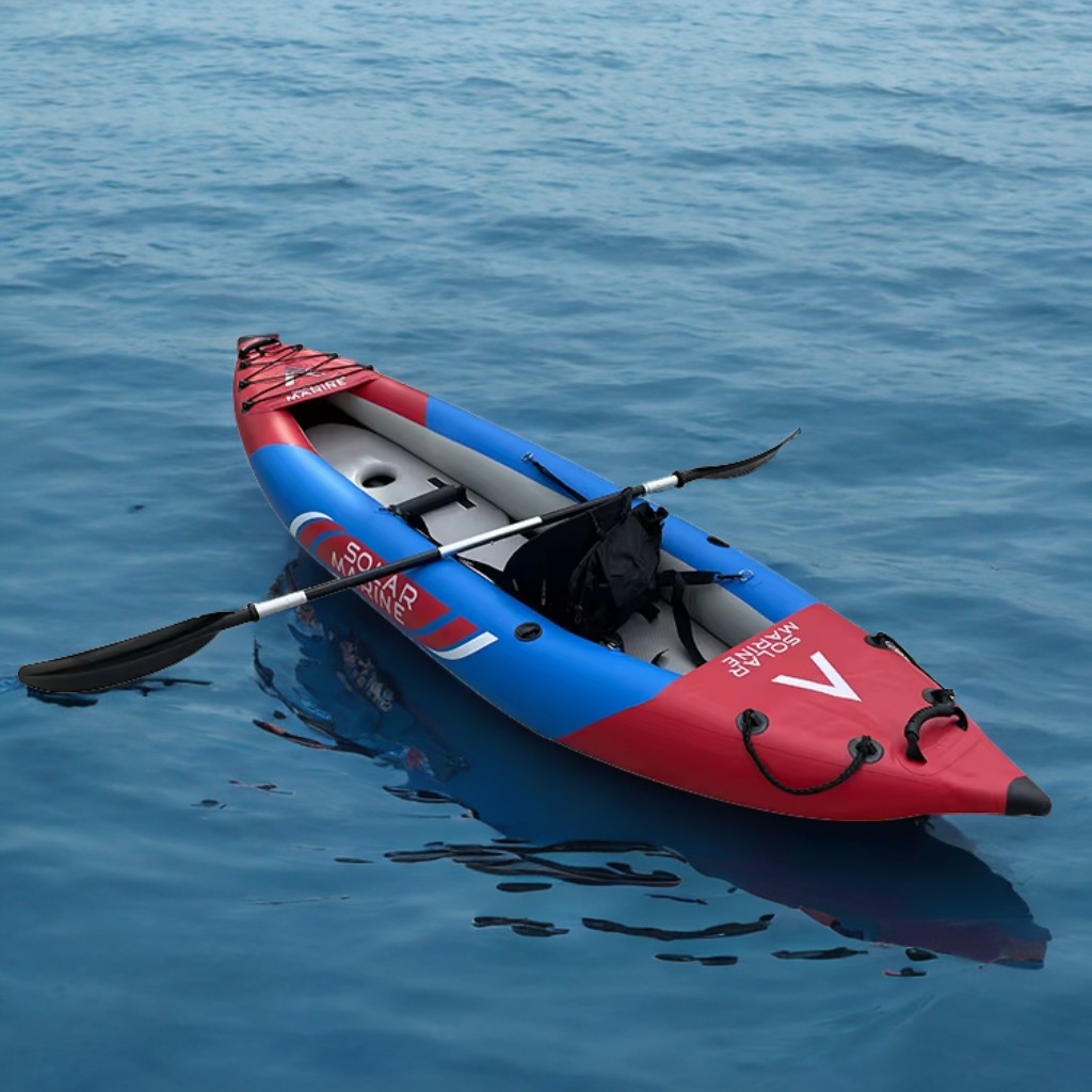 Caiaque inflável duplo escovad - Fishing Kayak Inflatable avaliação e preço