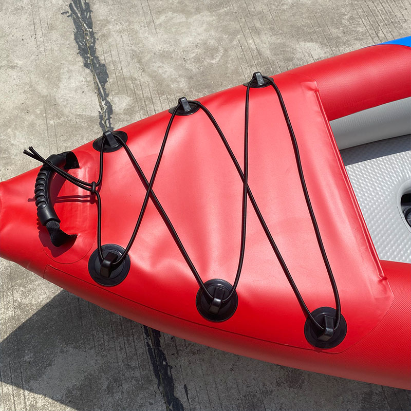 Caiaque inflável duplo escovad - Fishing Kayak Inflatable avaliação e preço