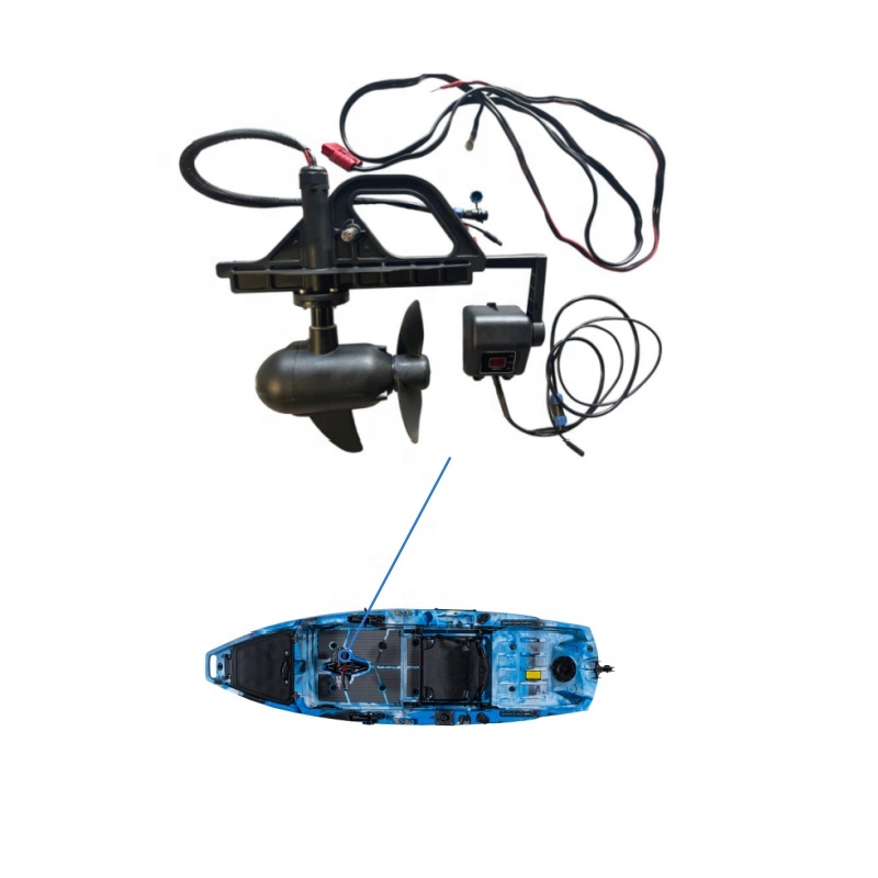 Motor de Arrasto Híbrido Sem E - Fishing Kayak Trolling Motor avaliação e preço