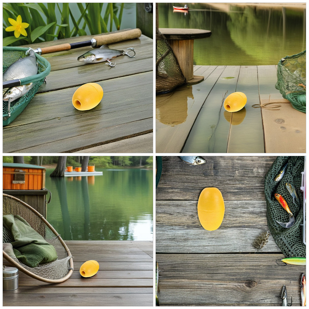 8 Peças de Boias Ovais para Ia - Fishing Kayak Anchor avaliação e preço
