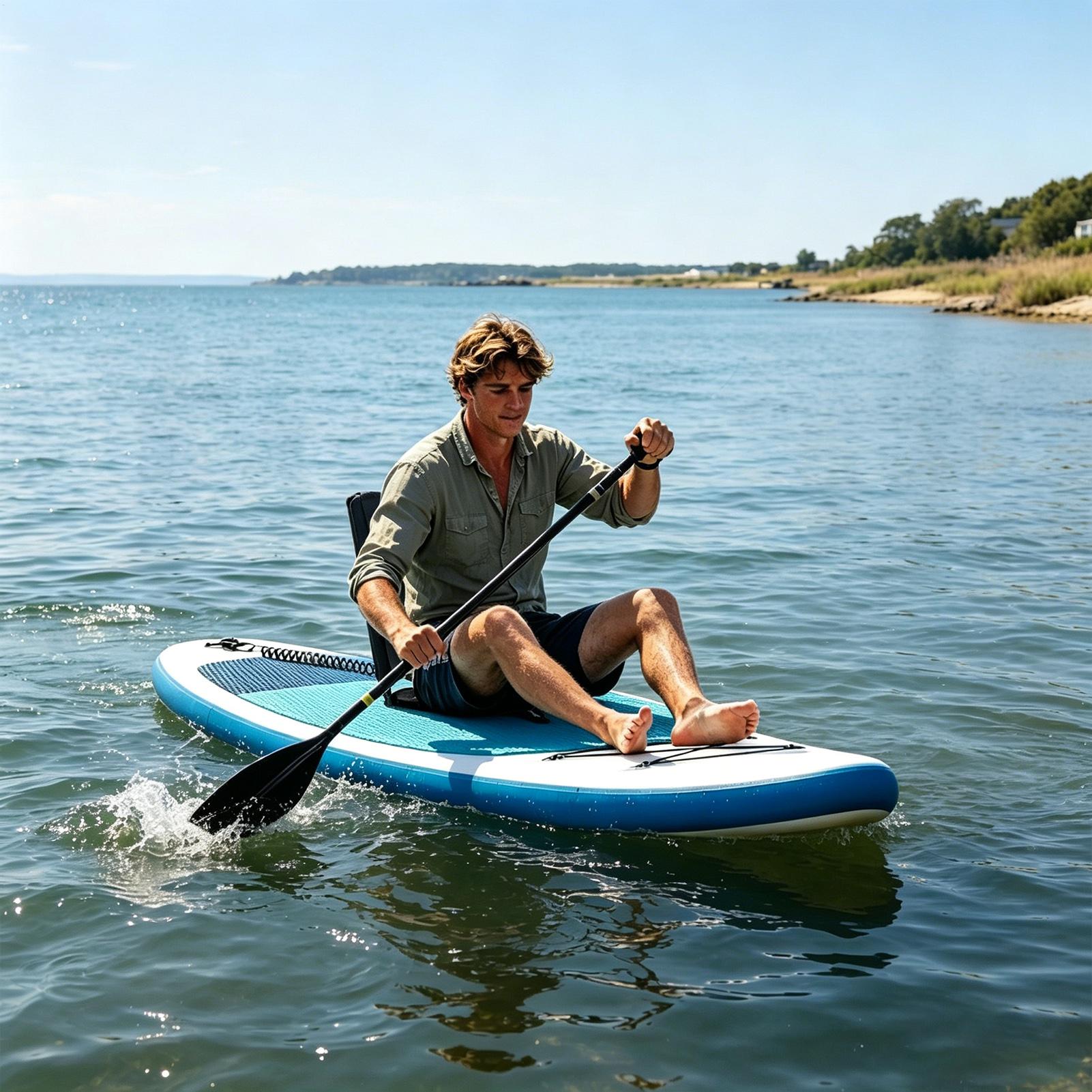 Almofada de assento para caiaq - Fishing Kayak Paddle avaliação e preço