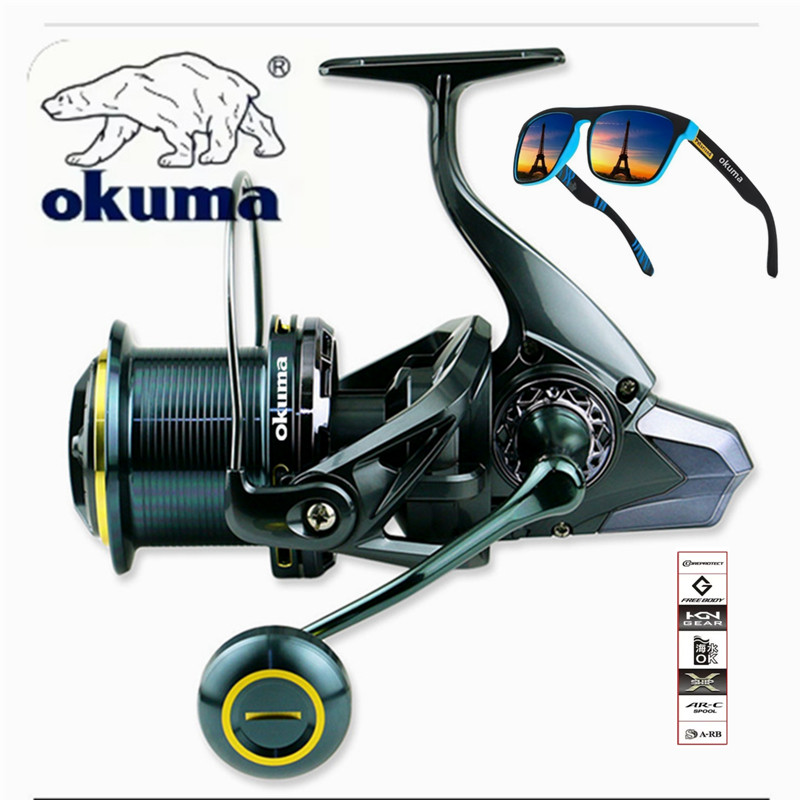 Carretilha de Pesca OKUMA 9000 - Abu Garcia Reel Max avaliação e preço