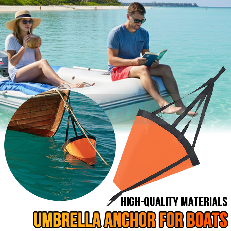 18-53 ''mar drogue âncora flut - Fishing Kayak Anchor avaliação e preço
